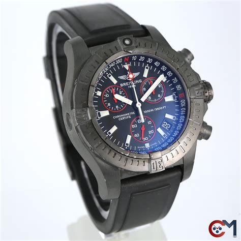 breitling avenger seawolf chronograph|Breitling Avenger seawolf blacksteel.